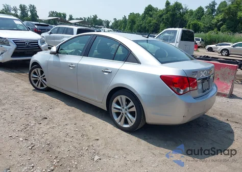 2012 Chevrolet Cruze Ltz из США, поврежденный, VIN 1G1PH5SC7C7148887